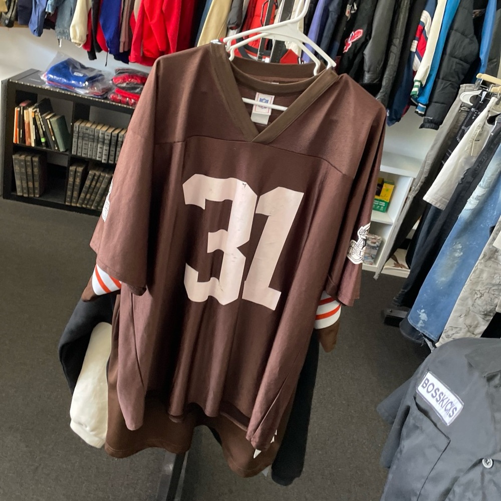 Vintage NFL Cleveland Browns Jersey #31 William Green Men's SZ XL Pre Owned Used